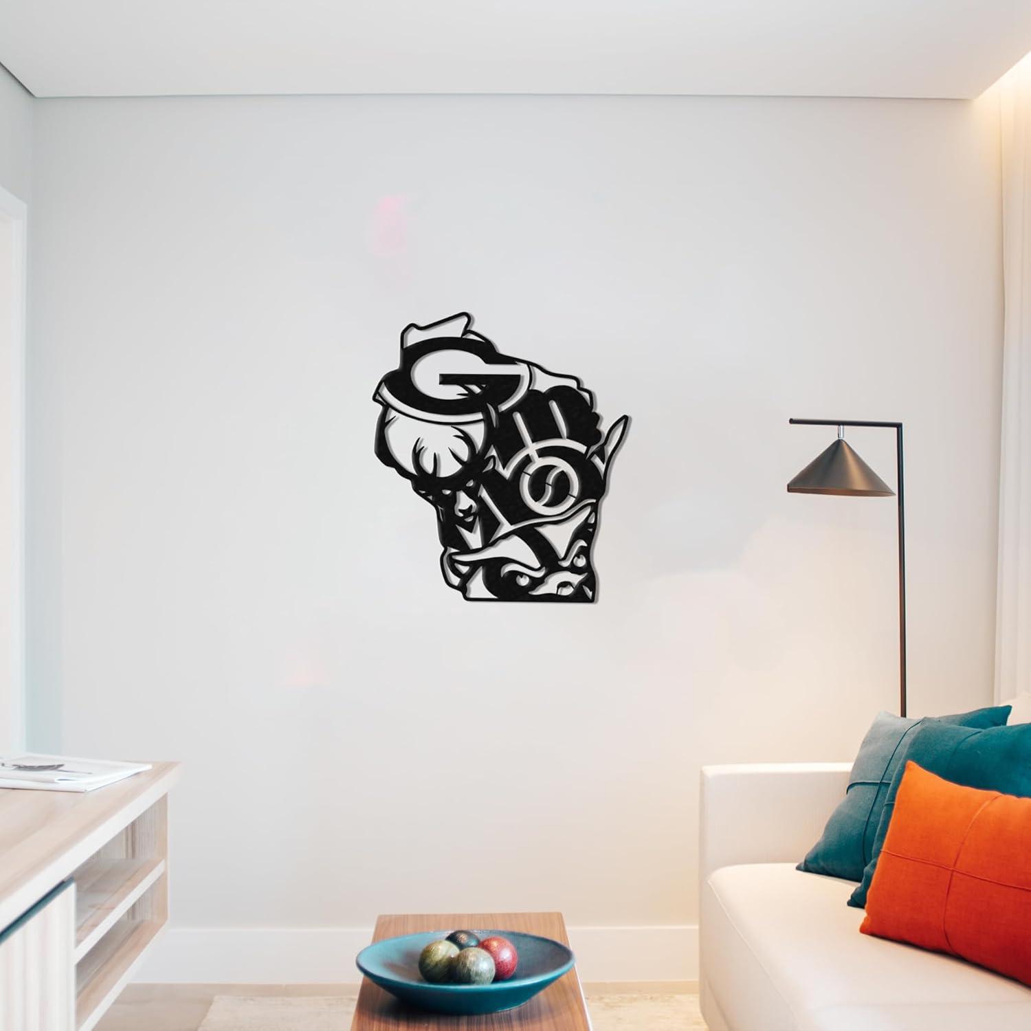 Wisconsin Sports - Metal Wall Art