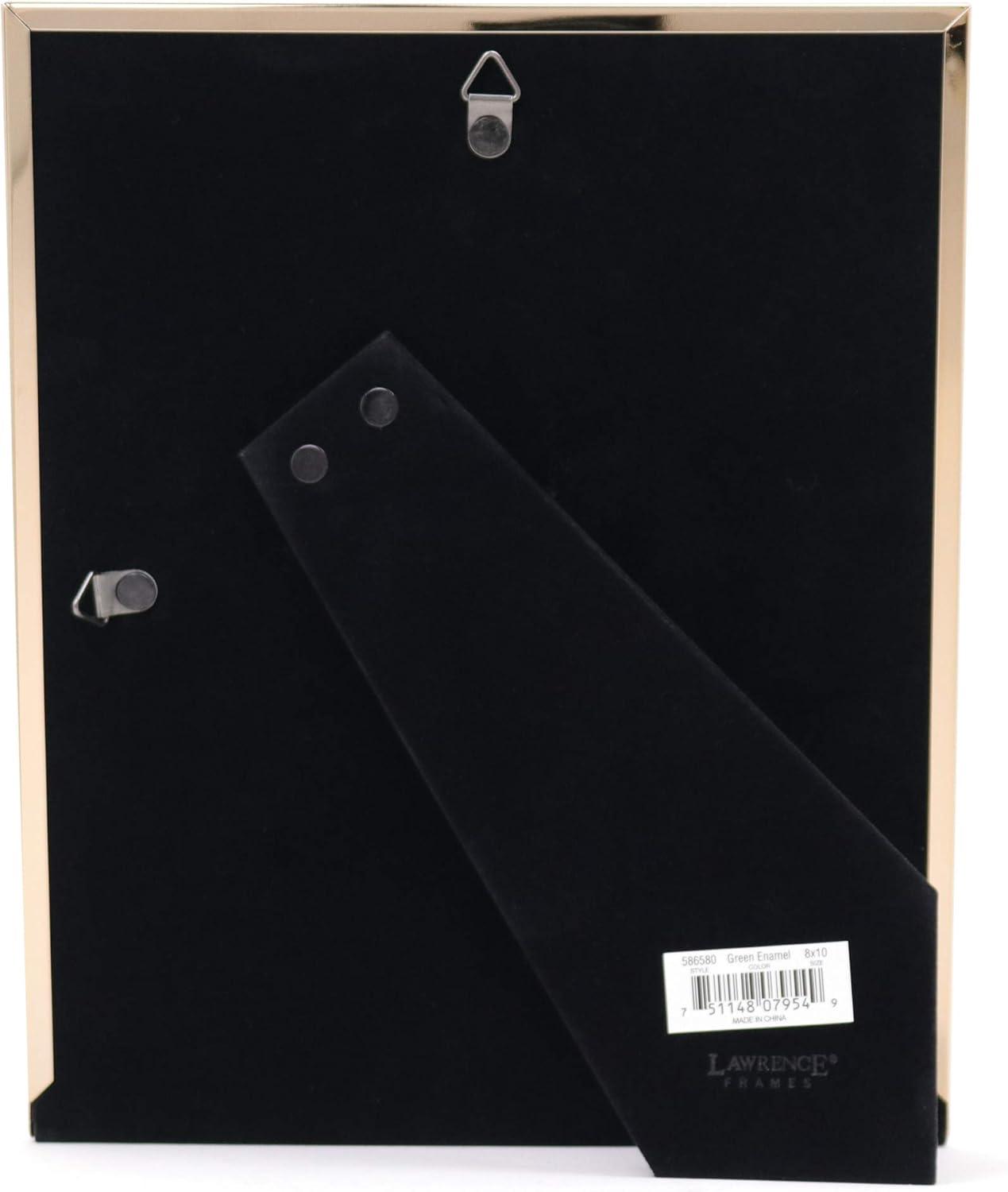 Lawrence Frames 8.78" x 10.79" Polystyrene Picture Frame, Green