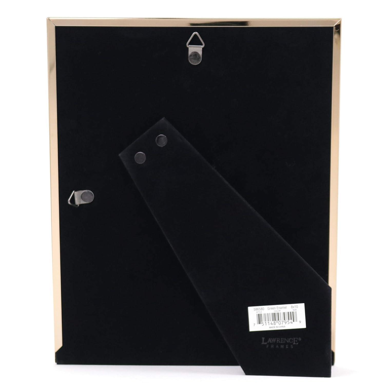 Lawrence Frames 8.78" x 10.79" Polystyrene Picture Frame, Green