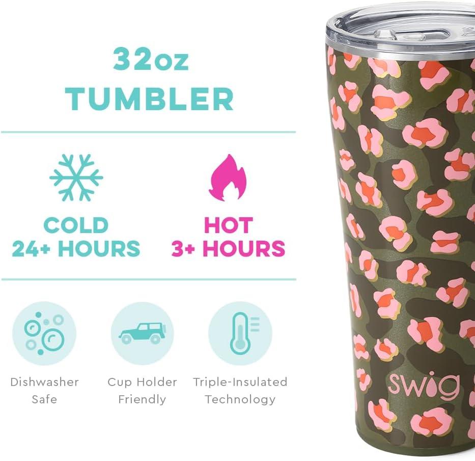 Swig Life 32oz Tumbler | Insulated Stainless Steel Travel Tumbler | On The Prowl