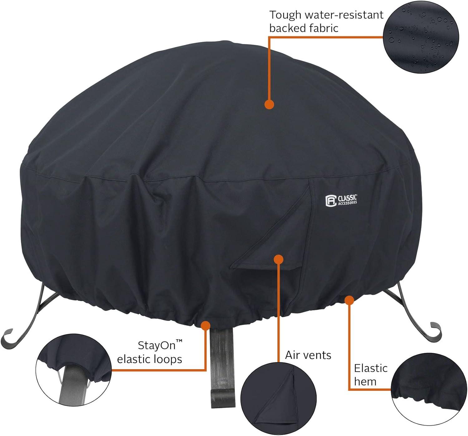 Classic Accessories Outdoor Fire Pit Cover