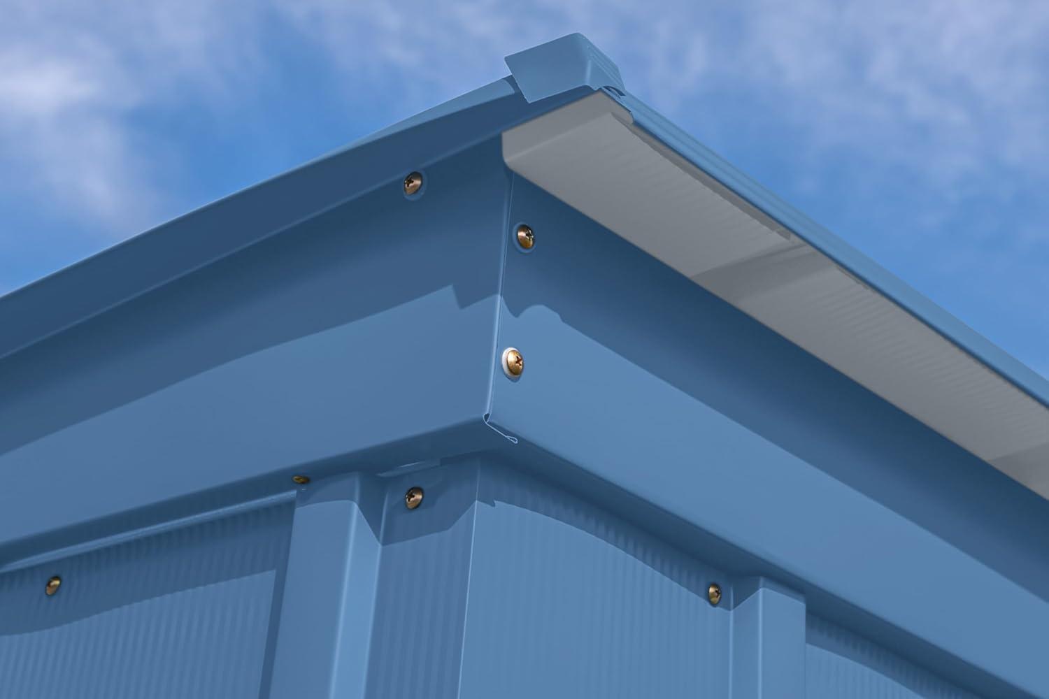 Arrow Arrow 6 ft. W x 4 ft. D Metal Tool Shed