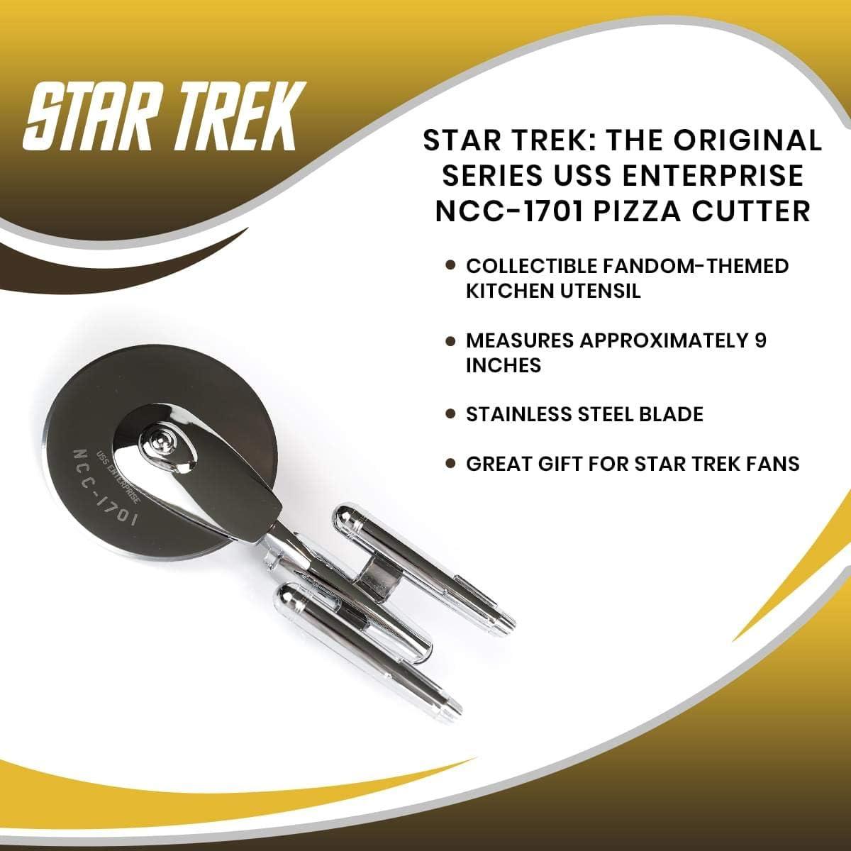 Ukonic Star Trek: The Original Series Uss Enterprise Ncc-1701 Pizza Cutter