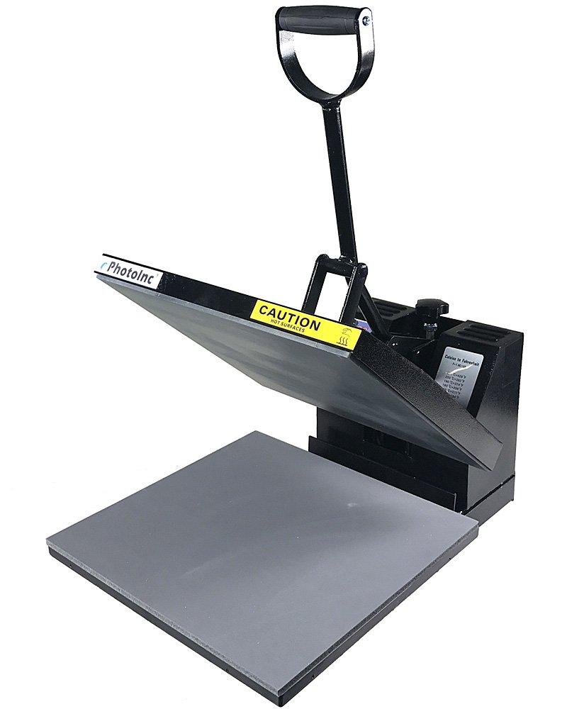ePhotoInc New 15" x 15" T Shirt Heat Press Machine T Shirt Transfer Machine 1515BLK