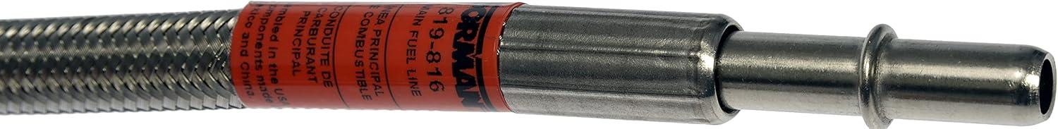 Dorman 819-816 Flexible Stainless Steel Braided Fuel Line for Specific Chevrolet / GMC Models (OE FIX)