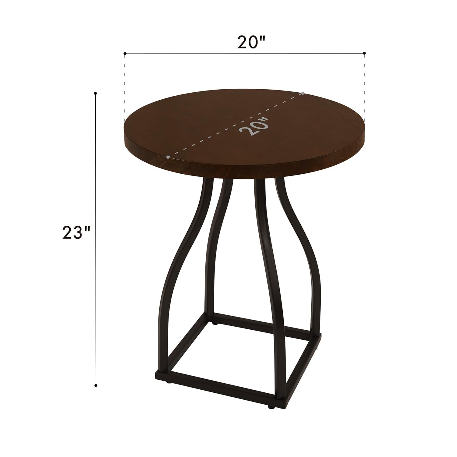 HomePop Lindsay Tray Top End Table