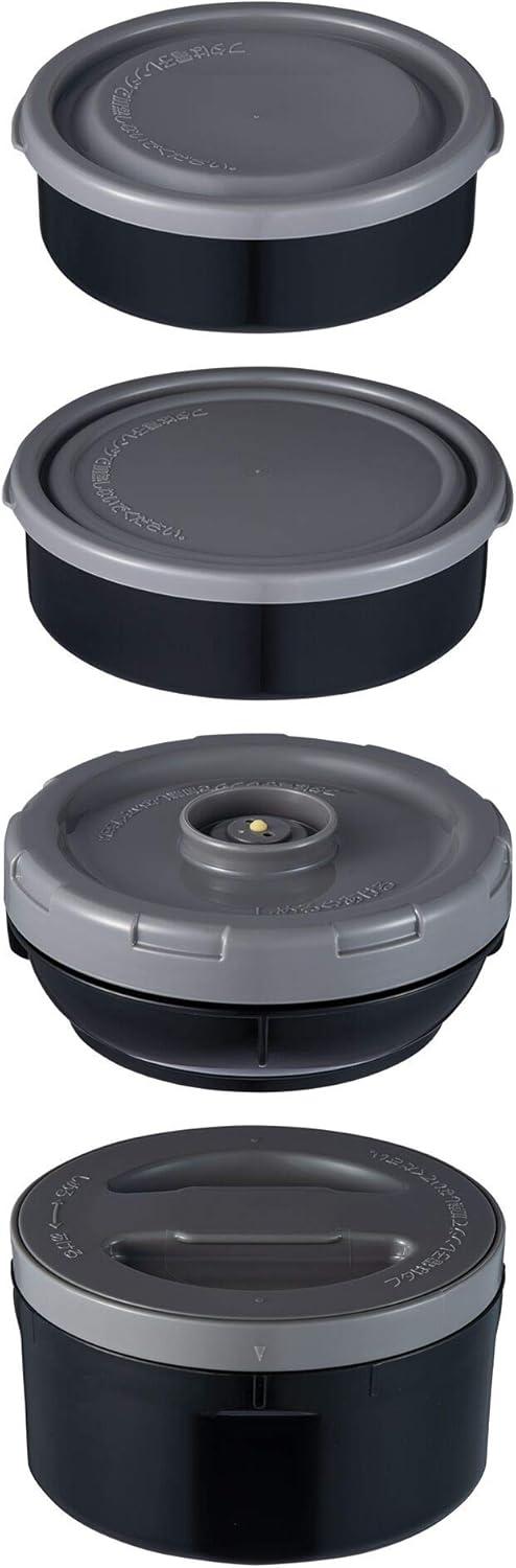 Zojirushi Mr. Bento® Stainless Steel 4 Container Food Storage Set