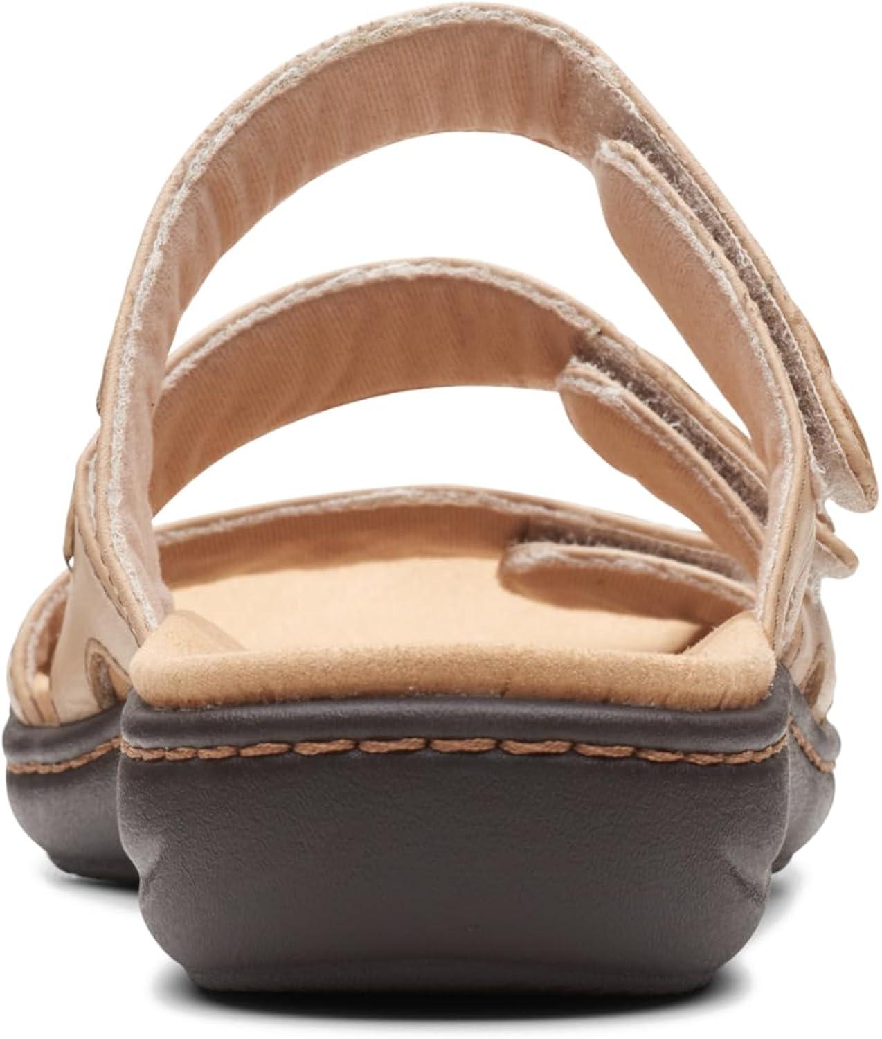 Laurieann Cove Casual Sand Genuine Leather Women's Slide