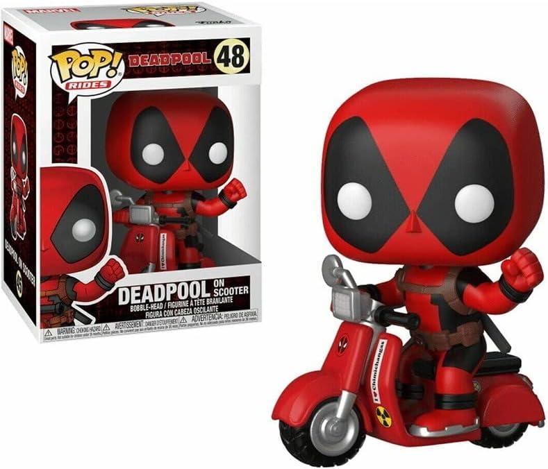 Funko POP! Rides Deadpool: Deadpool with Scooter, Vinyl Figure