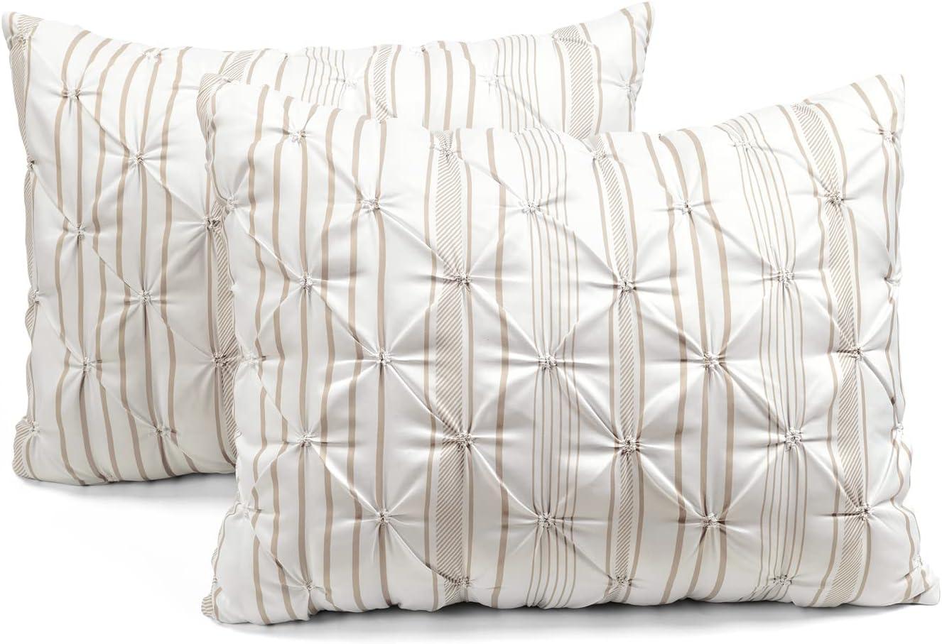 Lush Decor Ravello Pintuck 5 Piece Comforter Set