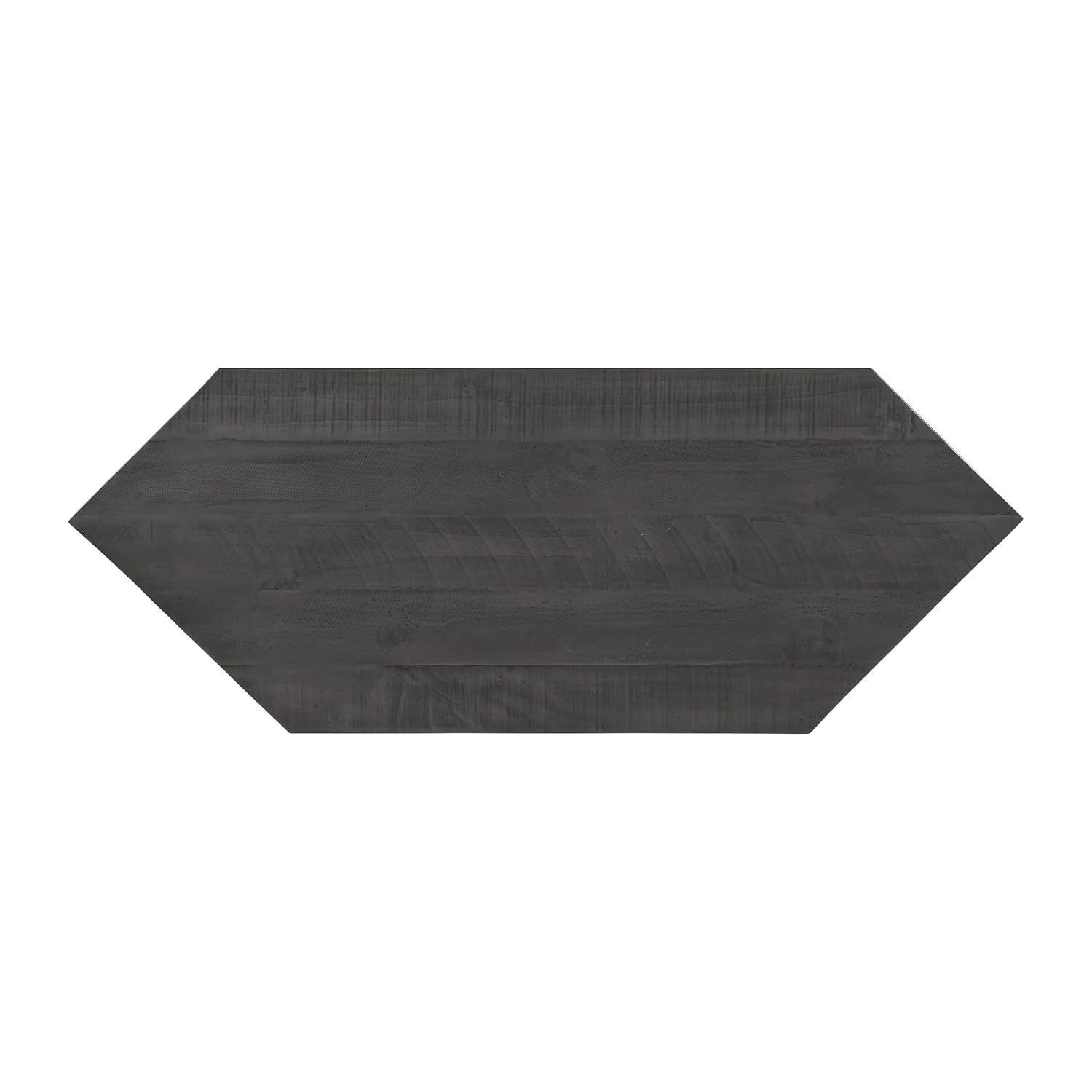 Benjara Alexa 50 Inch TV Corner Entertainment Console, Cubby, Cabinet, White, Gray, Black