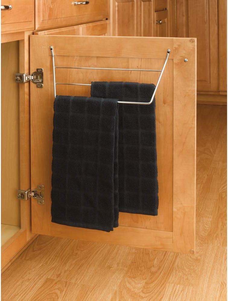 Rev-A-Shelf Kitchen & Bathroom Undersink Door Mount Towel Bar