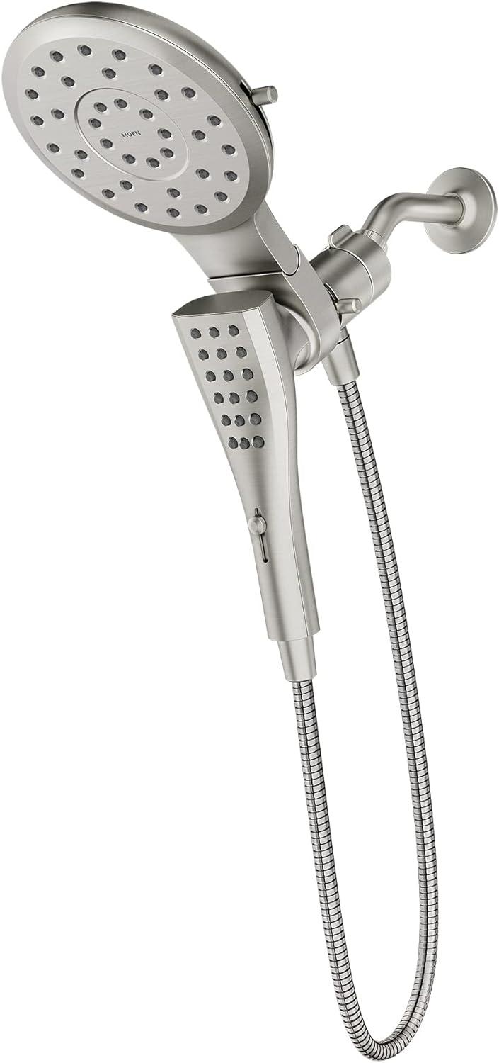 Verso 1.75 GPM Rainshower/Handshower Combination with Infiniti Dial and Magnetix Docking