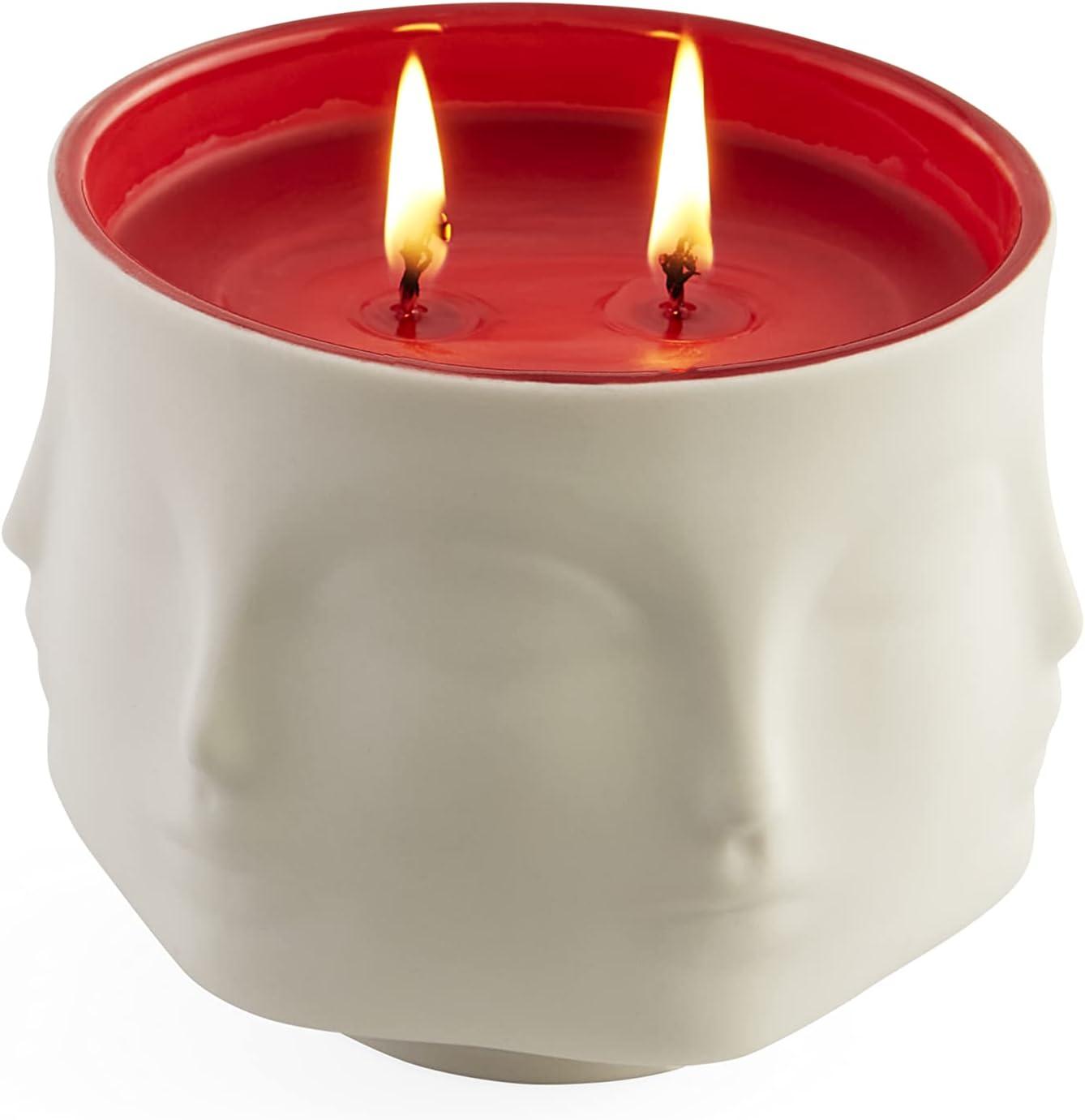 Muse Block Island, Walking On The Warm Sand, And A Nap On A Sailboat Scented Designer Candle with Porcelain Holder