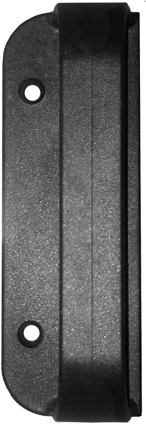 Jake Sales Universal Nylon GATE Handle -Black: Pull Works with Wood, Metal, or Vinyl Gates. (1 Pack)