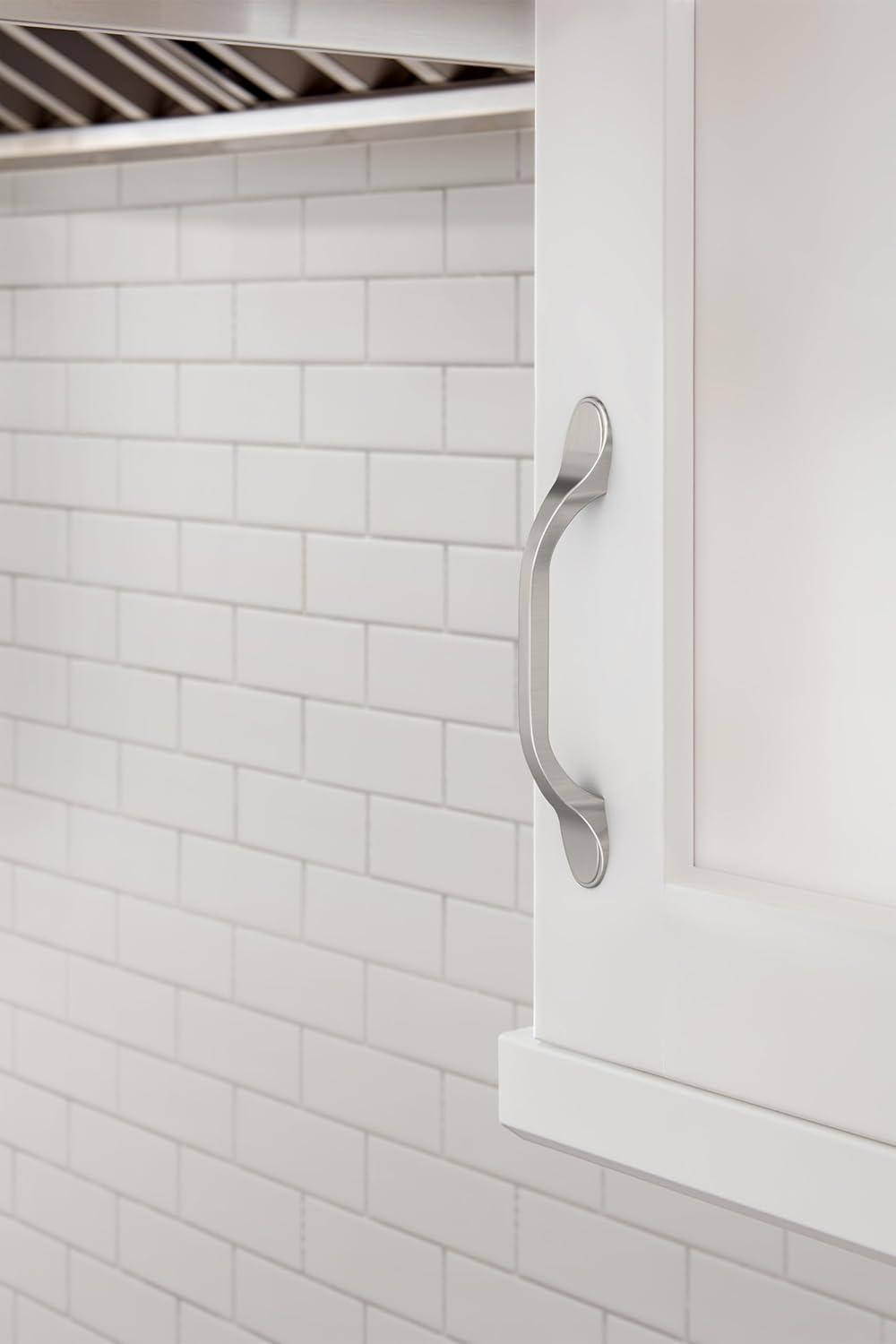 Ravino Satin Nickel 5.75-Inch Arch Cabinet Pull