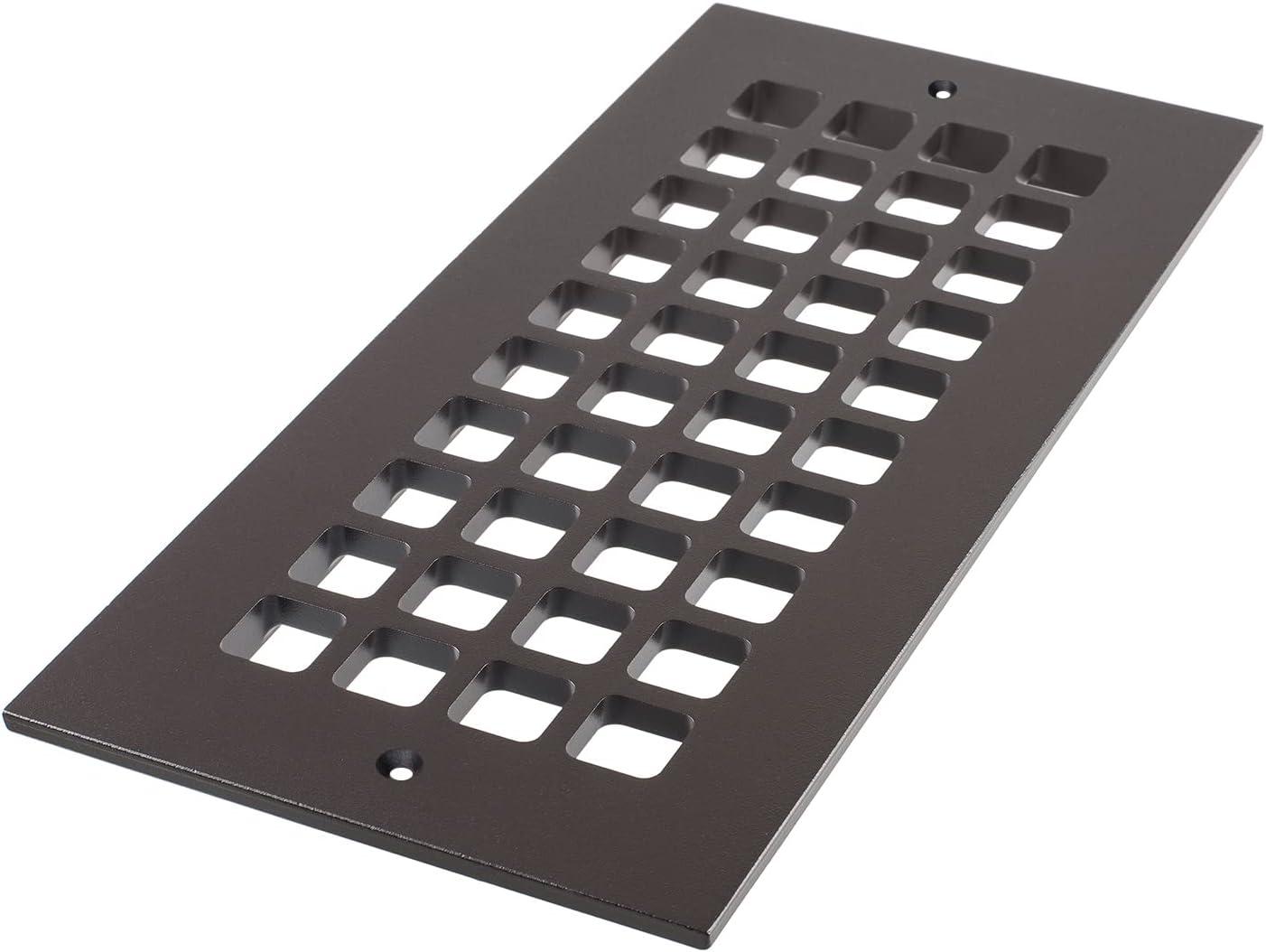 Oil Rubbed Bronze 10" x 4" Aluminum Floor and Wall Grille