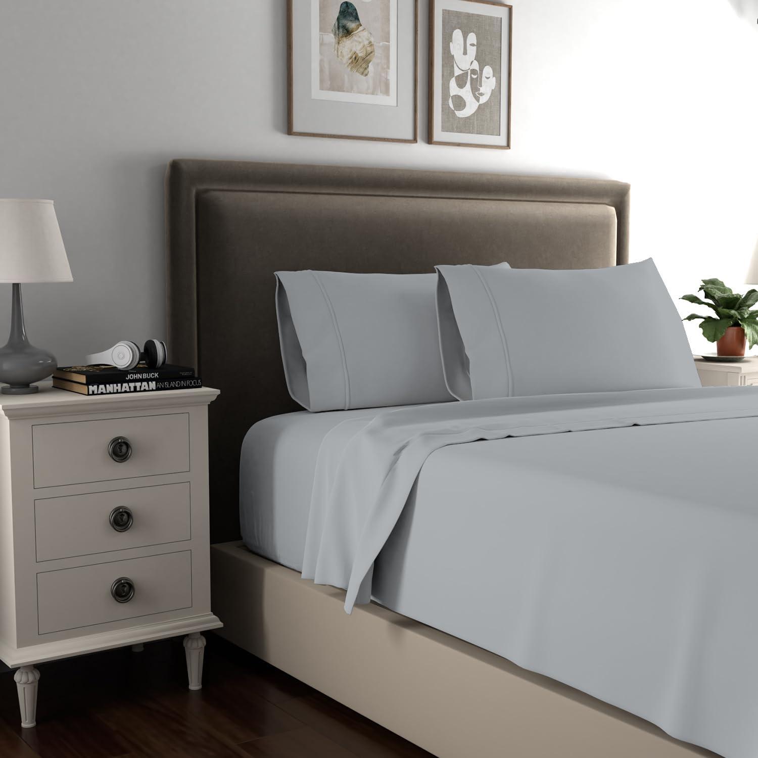 Color Sense Ultra-Soft & Silky 800TC Rich Cotton-Blend Wrinkle-Resistant Sheet Set