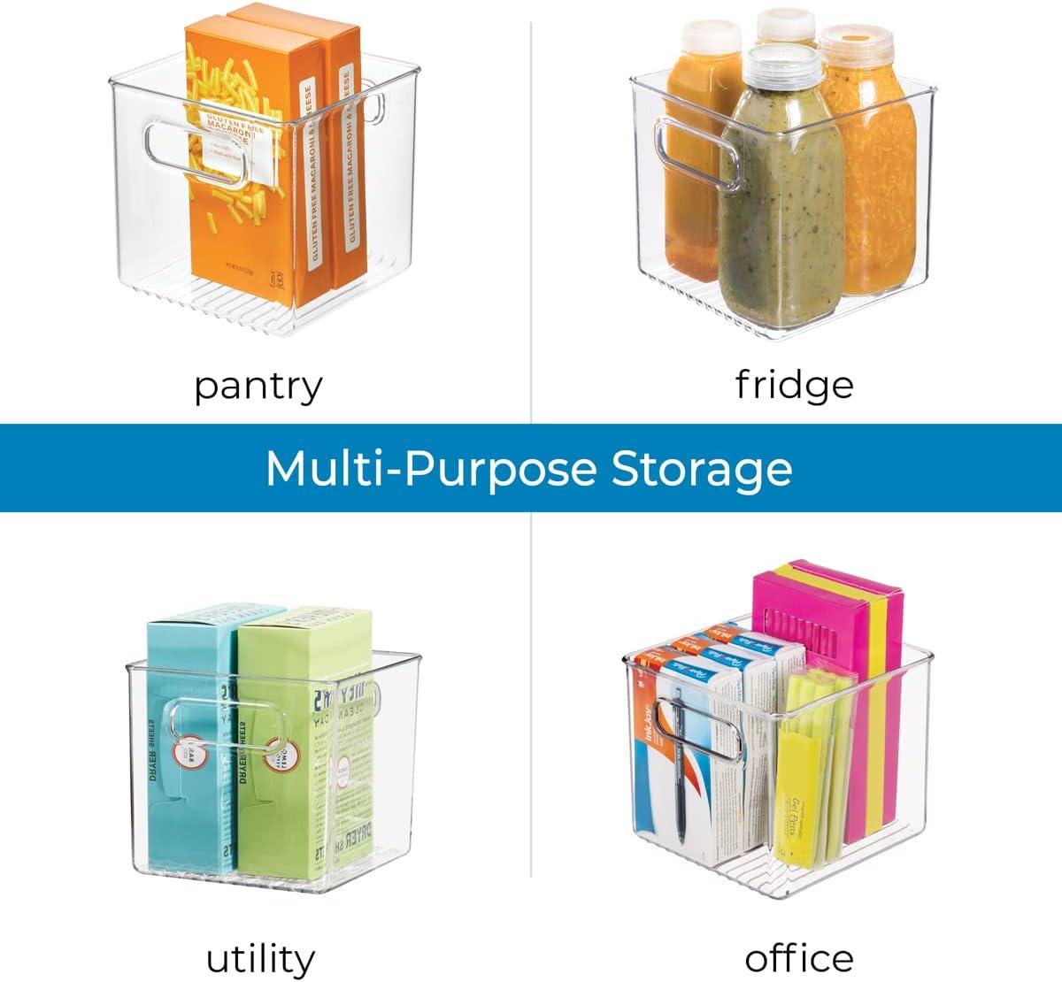 iDesign Fridge & Kitchen Pantry Cube Storage Bin - 6 x 6 x 6