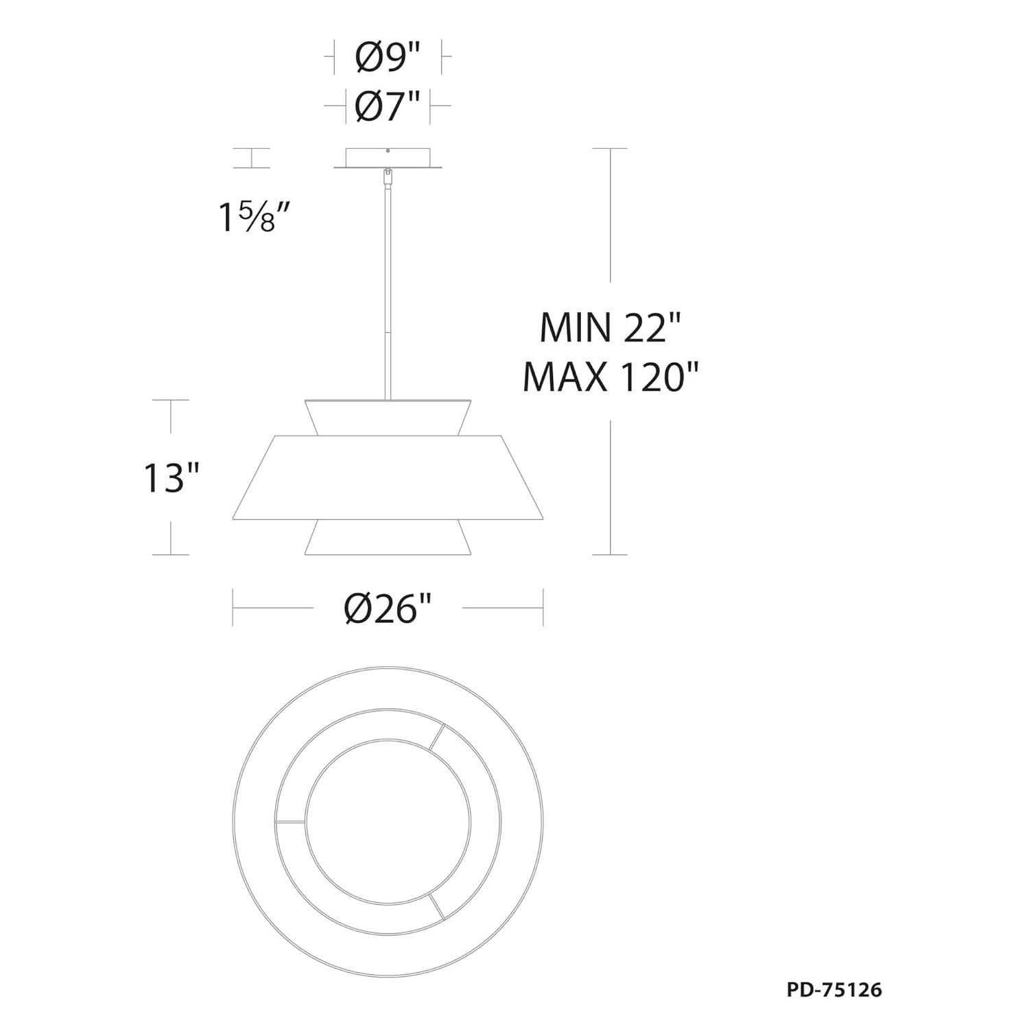 Rena 1 - Light LED Pendant