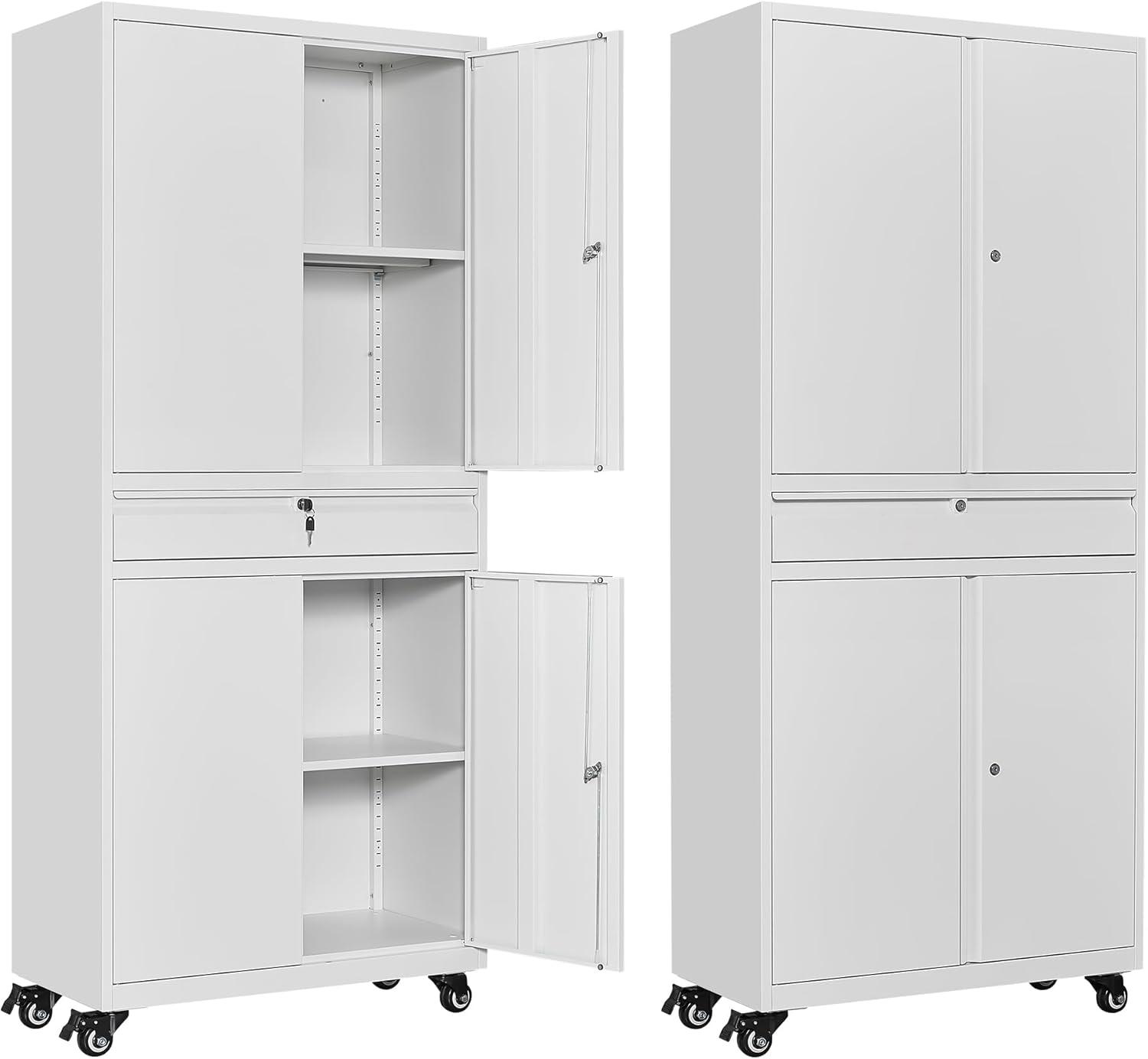 Latitude Run® 73" Lockable Storage Cabinet