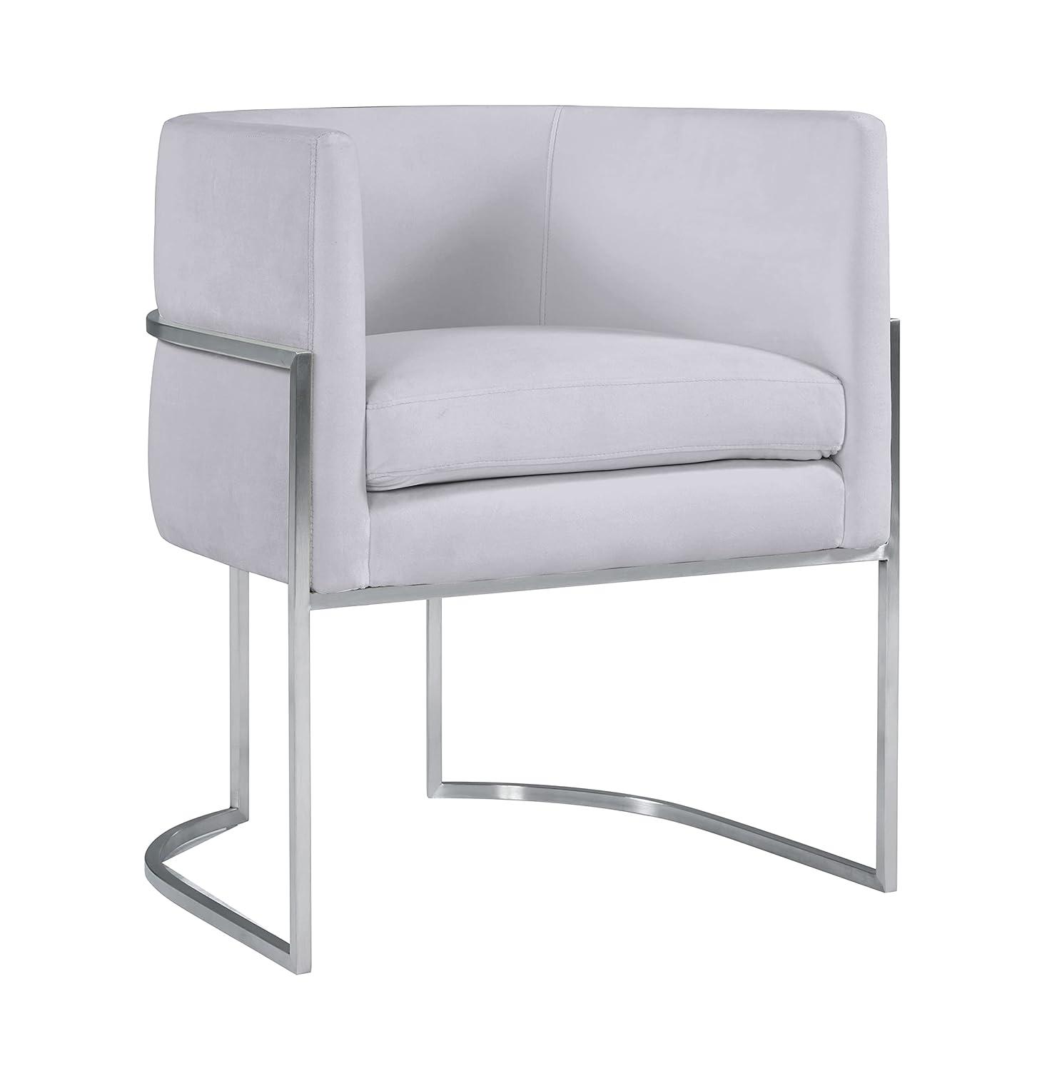 Giselle Velvet Upholstered Armchair