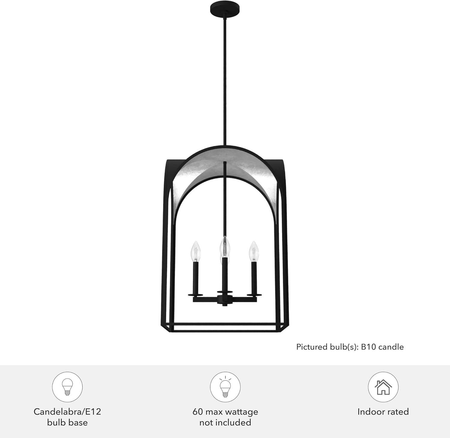 Dukestown 4 Light 18 inch Lantern Pendant