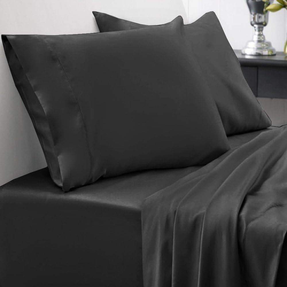 Sweet Home Collection All Season Bed-in-A-Bag 5pc/7pc Solid Color Comforter & Sheet Set Ultra Soft Bedding by Sweet Home Collection
