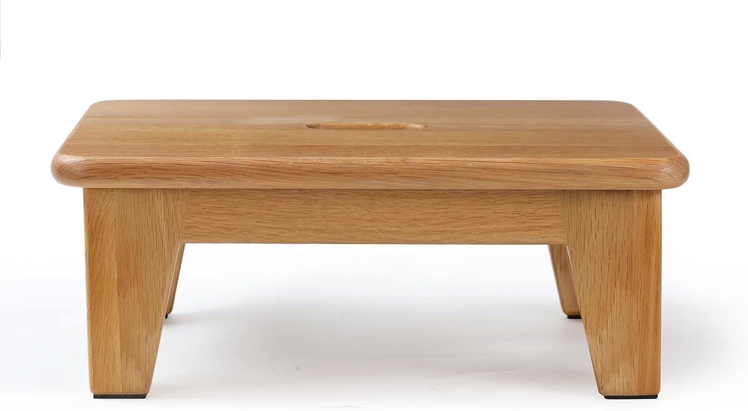 CONSDAN Oak Wood Step Stool