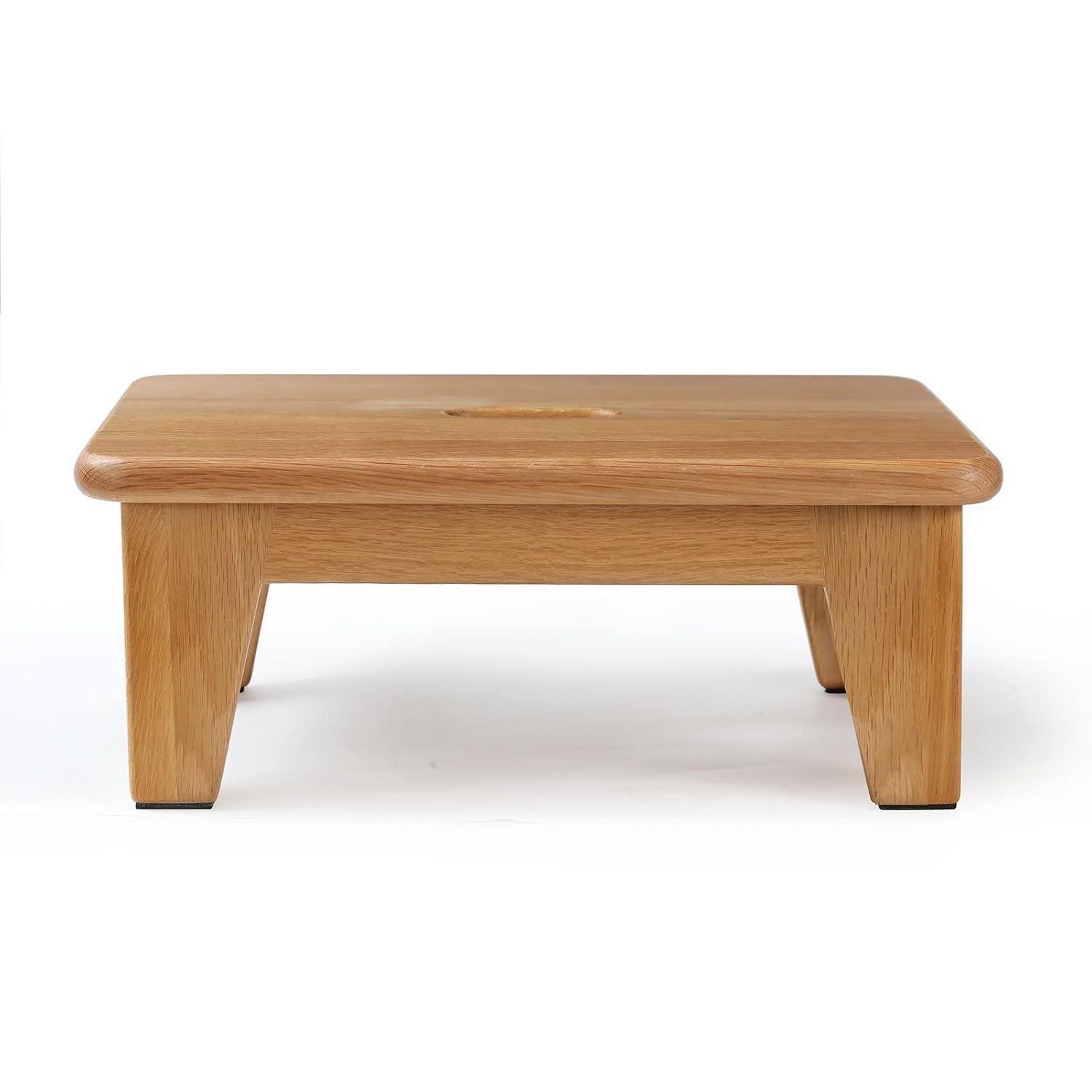 CONSDAN Oak Wood Step Stool