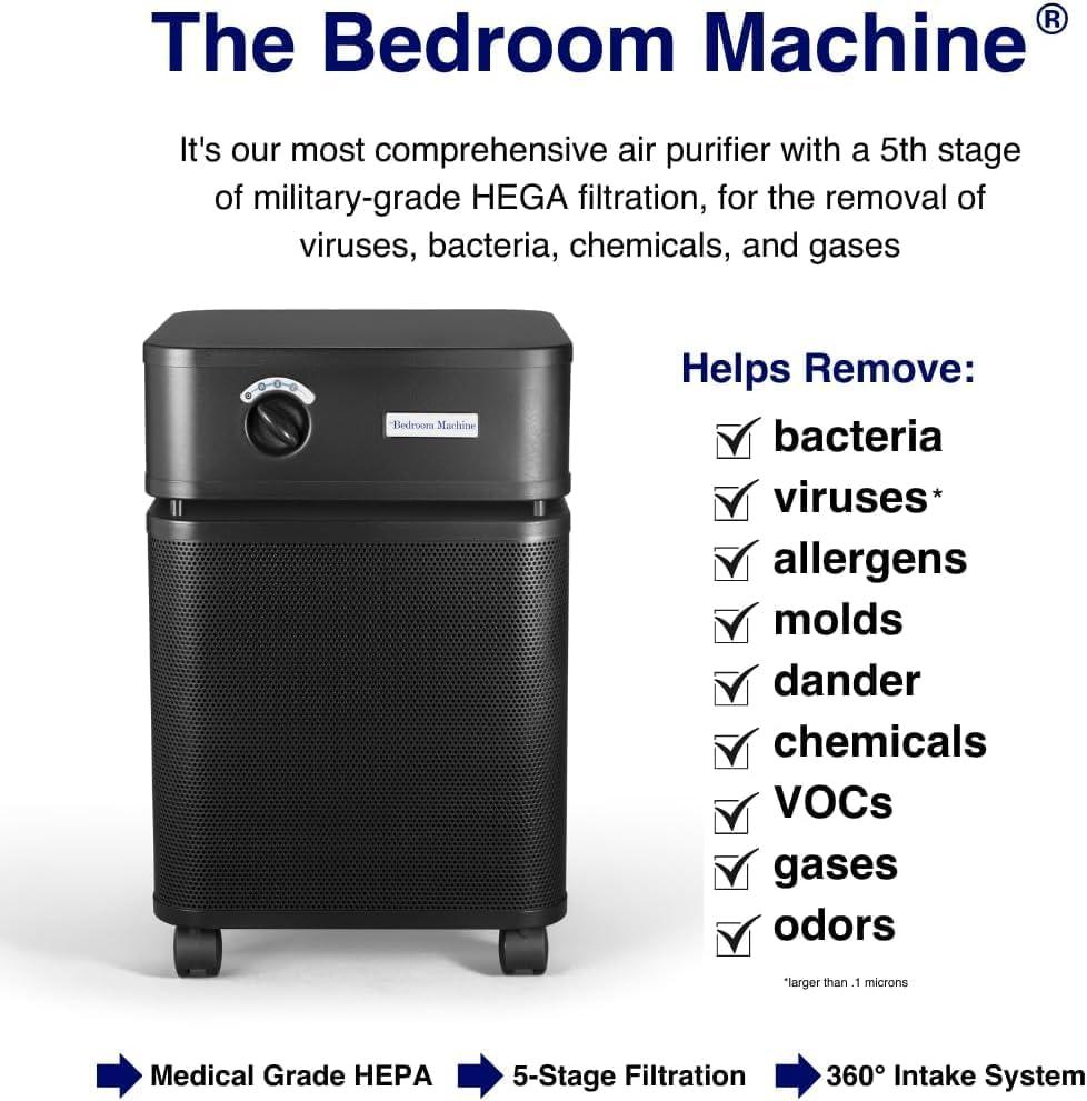 Austin Air Bedroom Machine, Midnight Blue