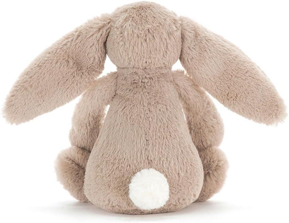 Jellycat Bashful Beige Bunny Stuffed Animal, Small, 7 inches