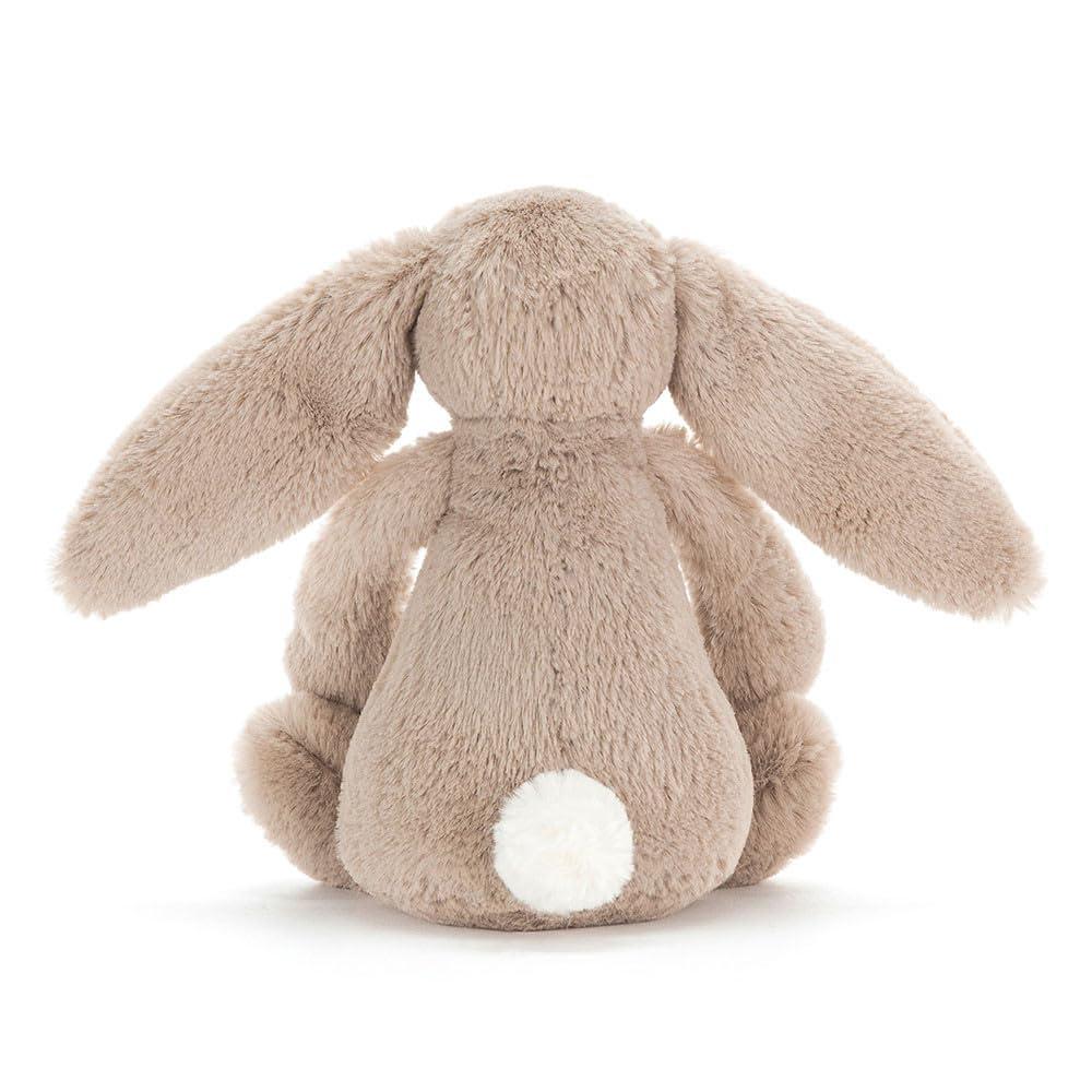 Jellycat Bashful Beige Bunny Stuffed Animal, Small, 7 inches