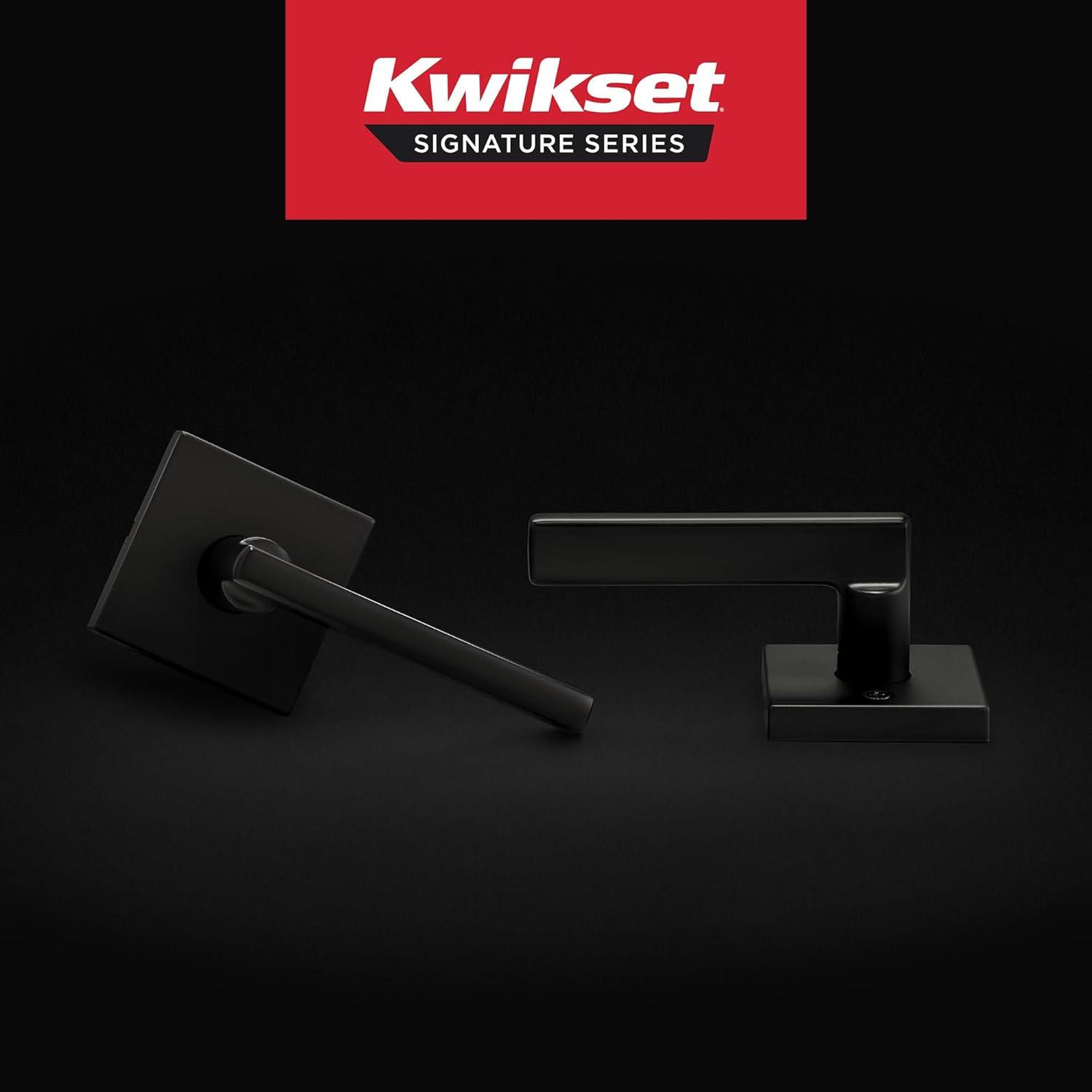 Kwikset Halifax 2 Piece Square Passage Lever Set