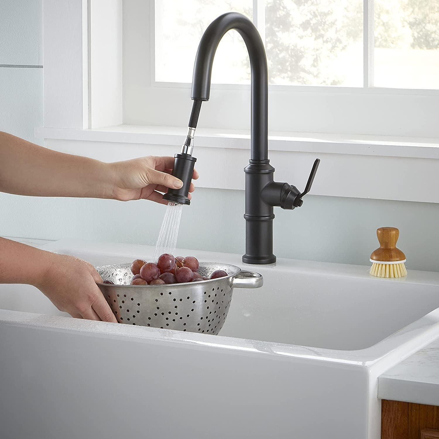 Kinzie Single Handle Pull-Down Kitchen Faucet