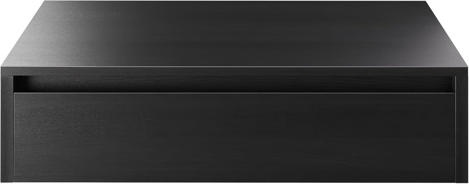 Swiss Madison Avancer 36" Wall-Mounted Bathroom Vanity Cabinet without Top in Black Oak