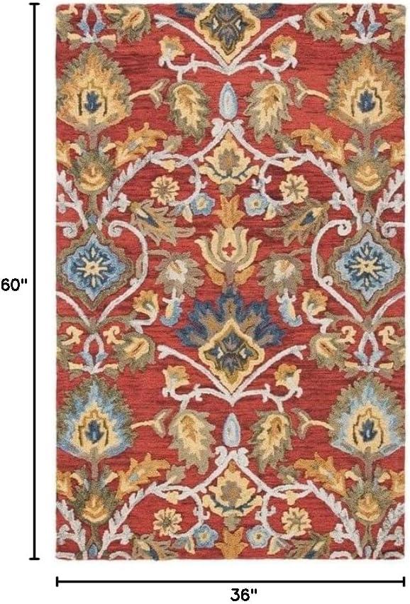 Blossom BLM402 Hand Tufted Area Rug  - Safavieh