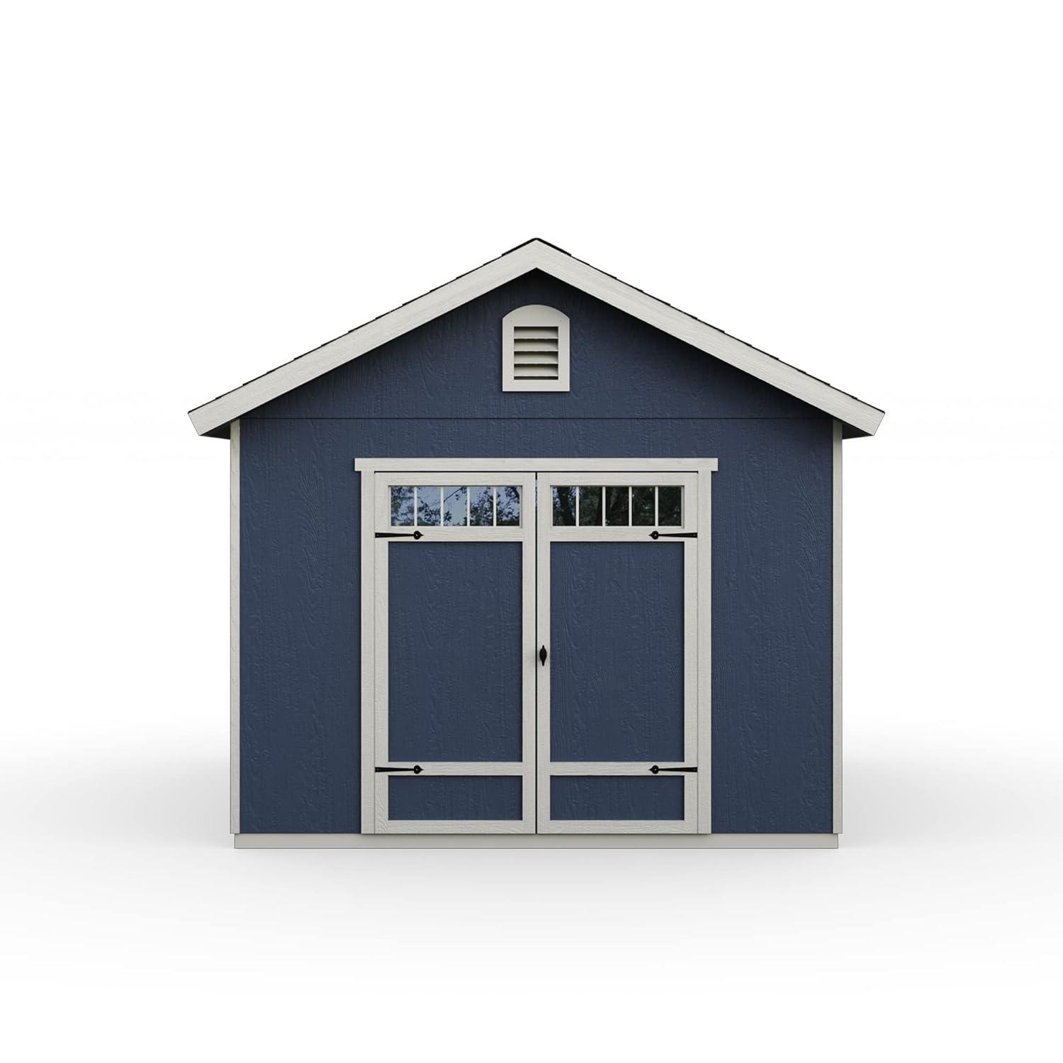 Handy Home Products Beachwood 8 ft. x 12 ft. Wood Storage Shed