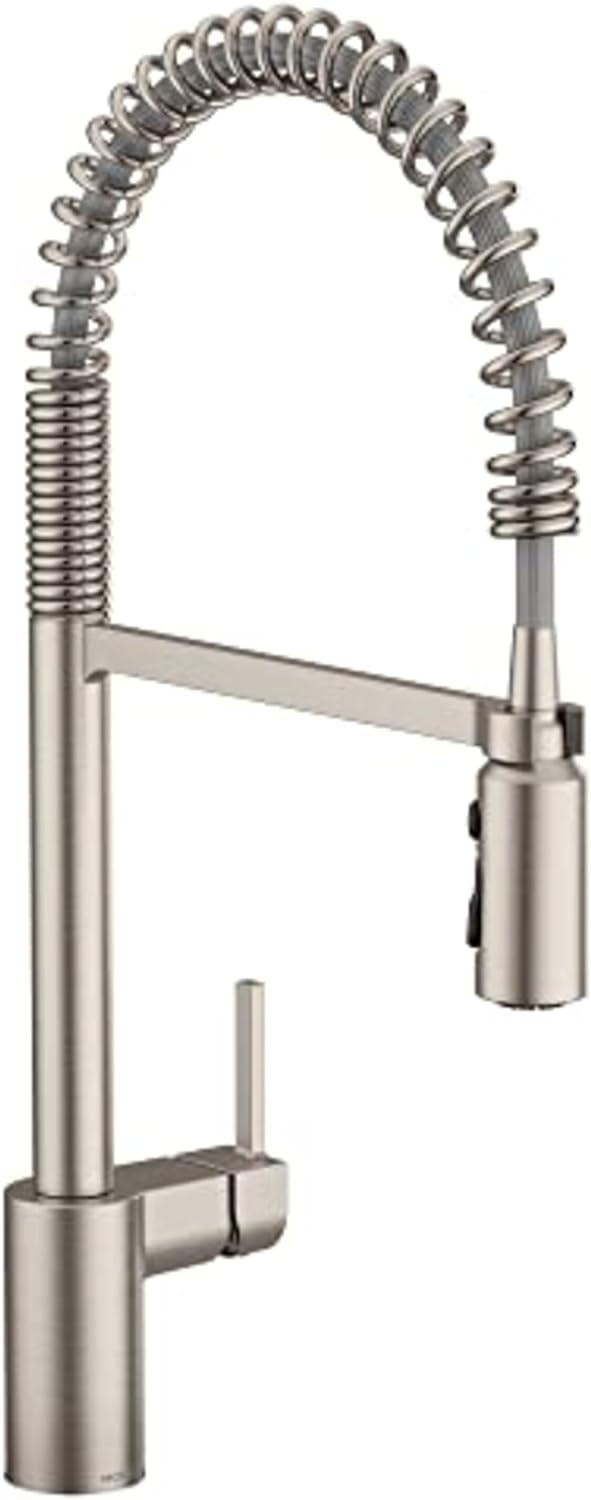 Moen Align Spot Resist Stainless One-Handle Pre-Rinse Spring Pulldown Kitchen Faucet