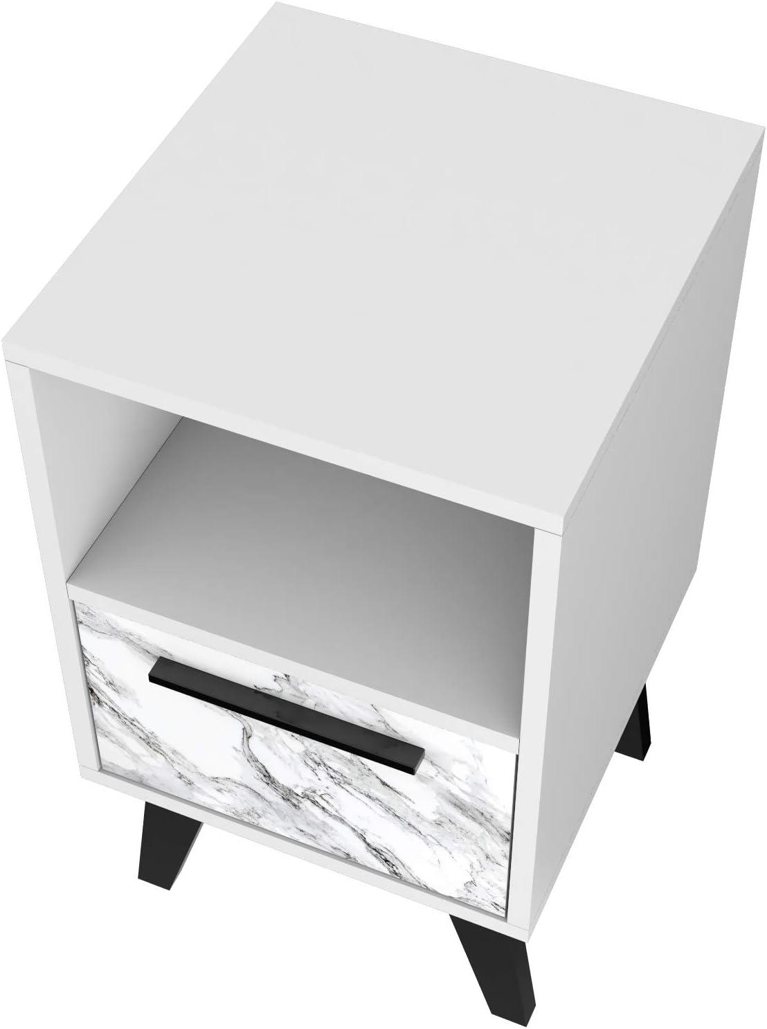 Mid-Century- Modern Amsterdam Nightstand 1.0 with 1 Shelf