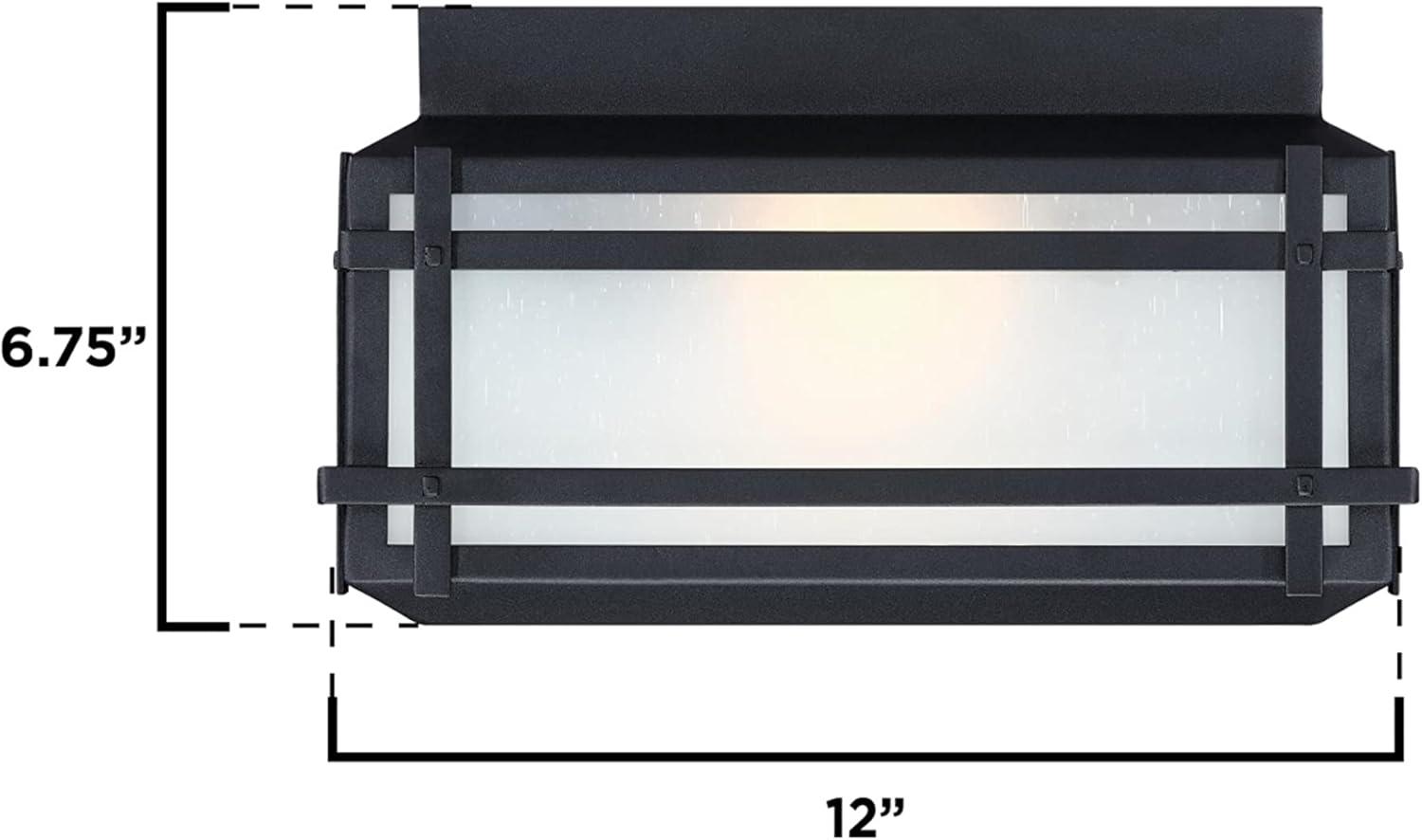 2 - Bulb Outdoor Flush Mount