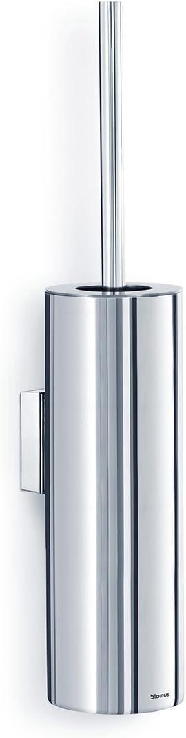 NEXIO 18" Metal Wall Mounted Toilet Brush and Holder