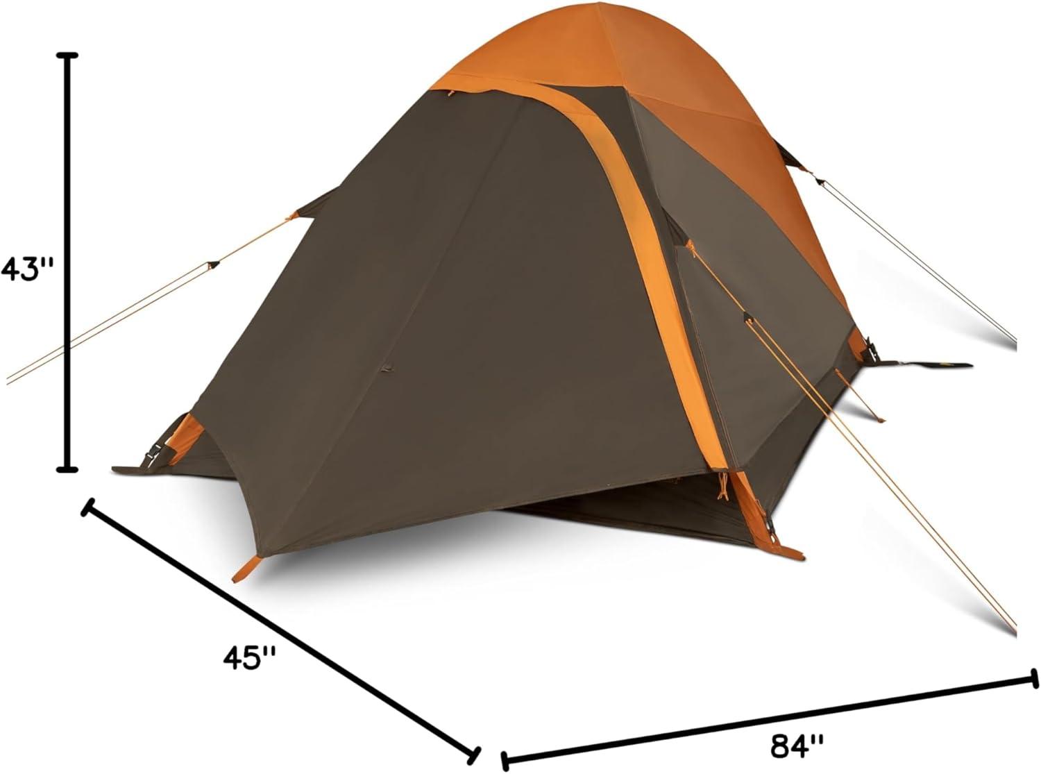 Kelty | Grand Mesa 2P Tent, Compact 2-Person Backpacking Shelter