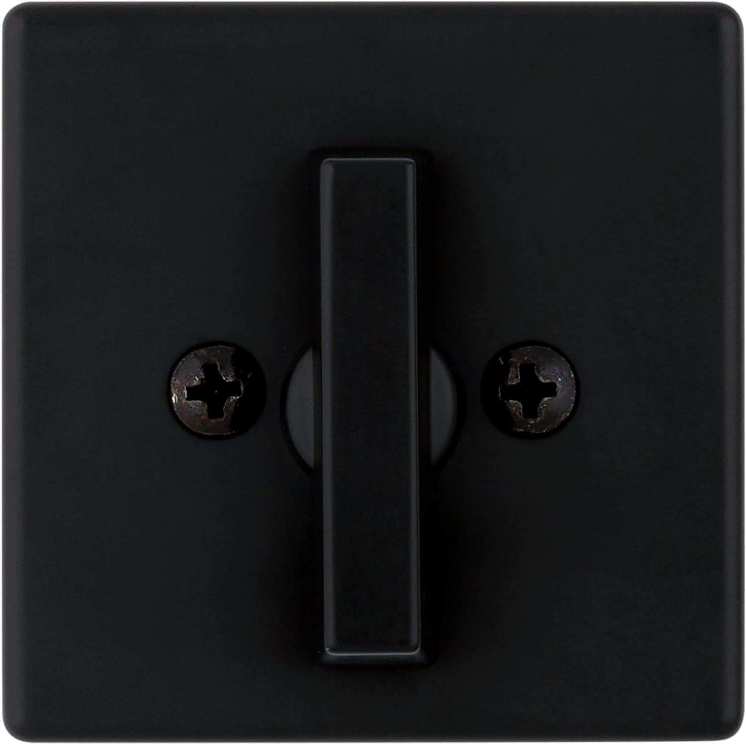 Single Cylinder Deadbolt with Square Rosette