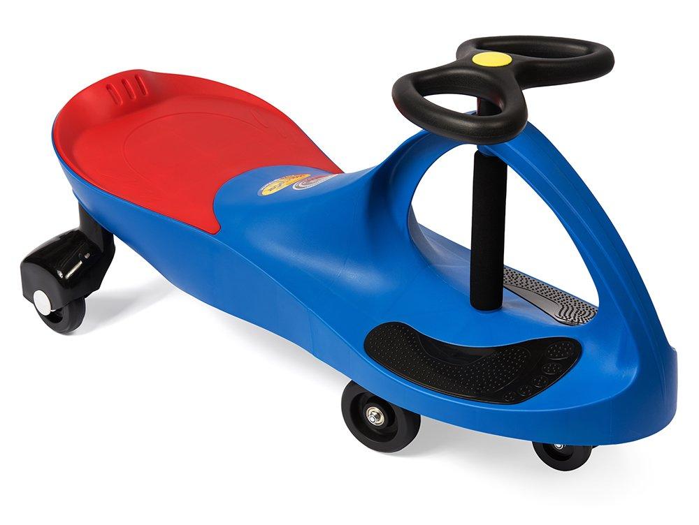 Blue and Red ABS Plastic Kid-Powered Ride-On Toy