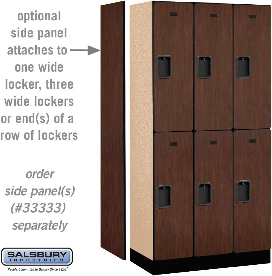 Manufactured Wood 2 - Tier 36'' Gym Locker with Padlock