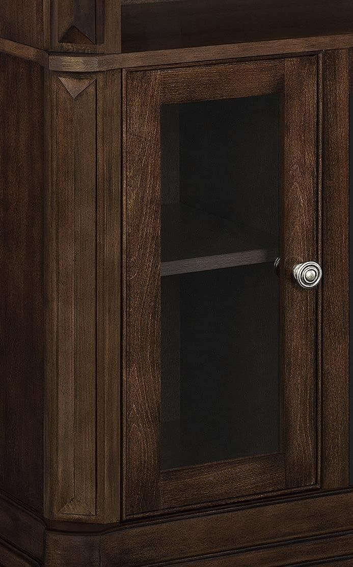 Brooklyn Fireplace TV Console for TVs up to 50", Espresso