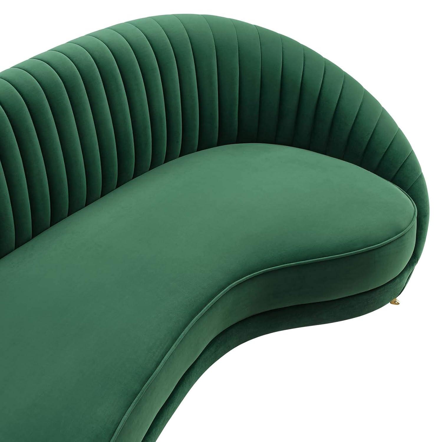 97'' Velvet Sofa
