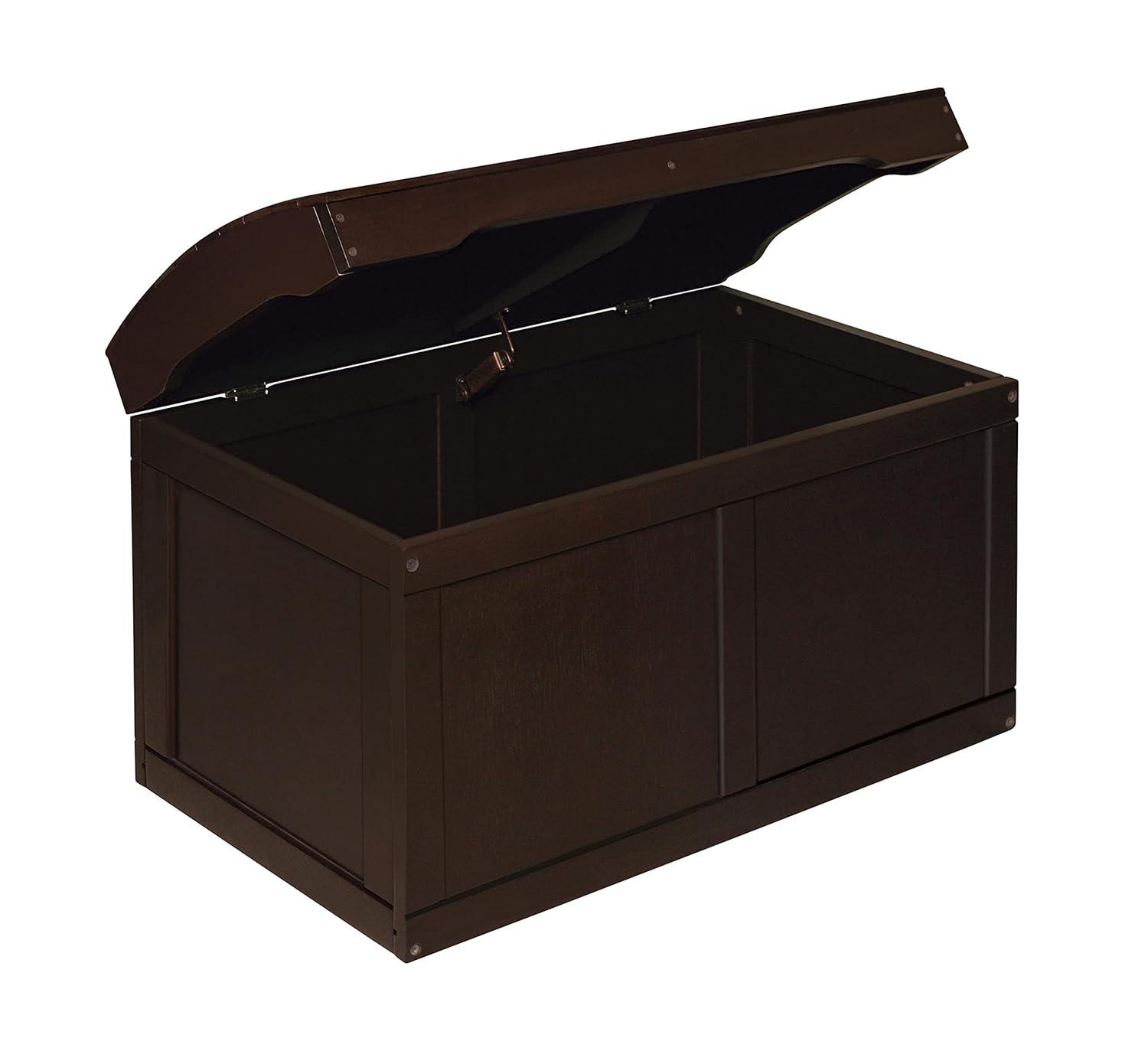 Badger Basket Hardwood Barrel Top Toy Chest - Natural