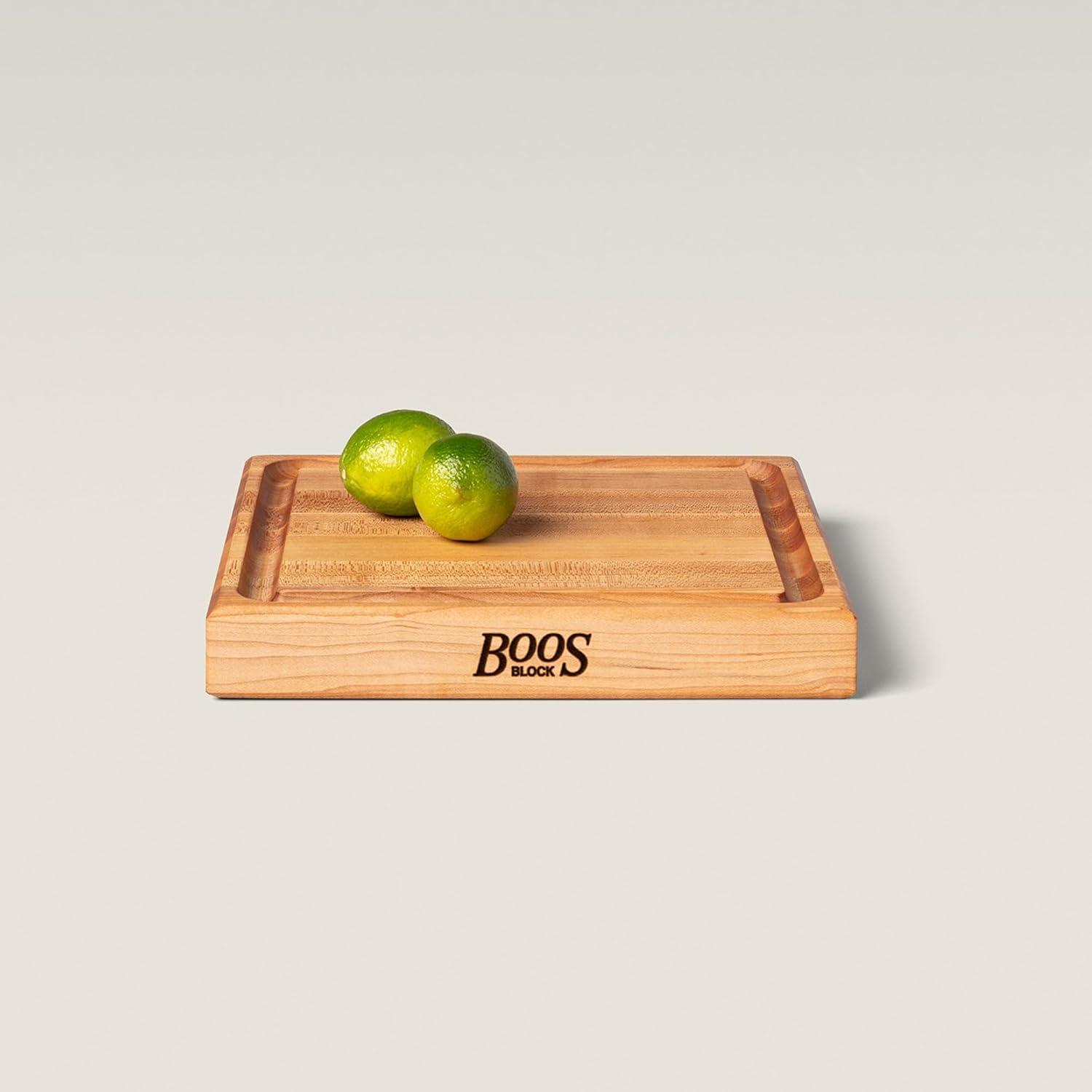 John Boos John Boos Chef's Collection Edge Grain 1.75" Maple Cutting Board with Groove